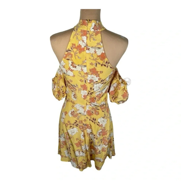 ✨Ale x REVOLVE Luna Mini Dress in Marigold sz medium - Picture 4 of 8